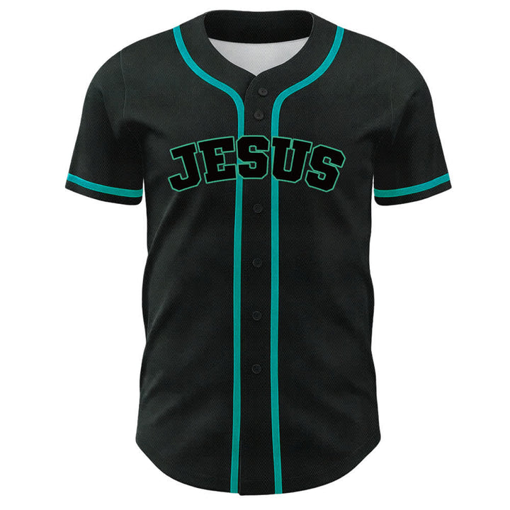 Christianartworkshop Team Jesus Nummer 7 Was Ist Ist Kommt Unisex Baseballtrikot - image 26