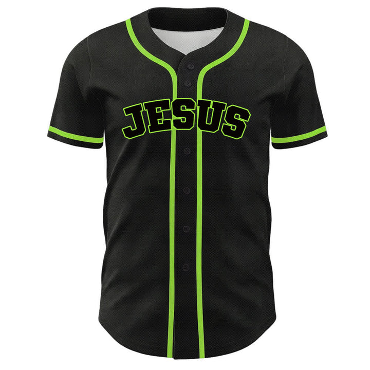 Christianartworkshop Team Jesus Nummer 7 Was Ist Ist Kommt Unisex Baseballtrikot - image 20
