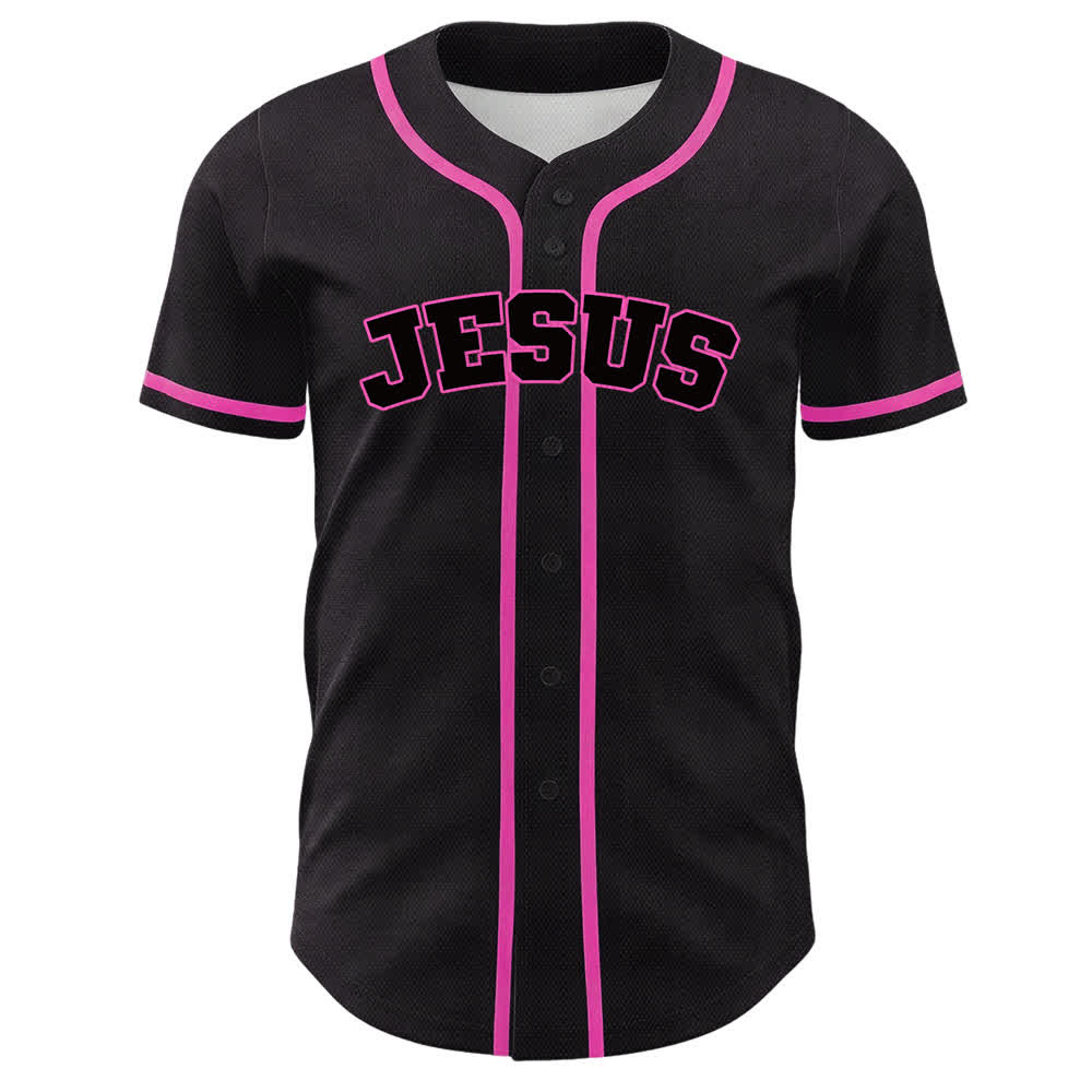 Christianartworkshop Team Jesus Nummer 7 Was Ist Ist Kommt Unisex Baseballtrikot - image 11