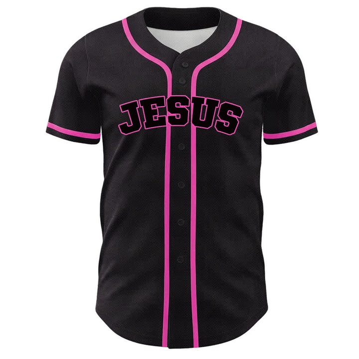 Christianartworkshop Team Jesus Nummer 7 Was Ist Ist Kommt Unisex Baseballtrikot - image 11