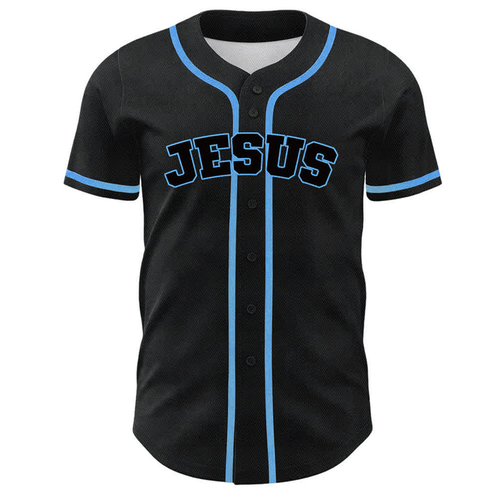 Christianartworkshop Team Jesus Nummer 7 Was Ist Ist Kommt Unisex Baseballtrikot - image 2