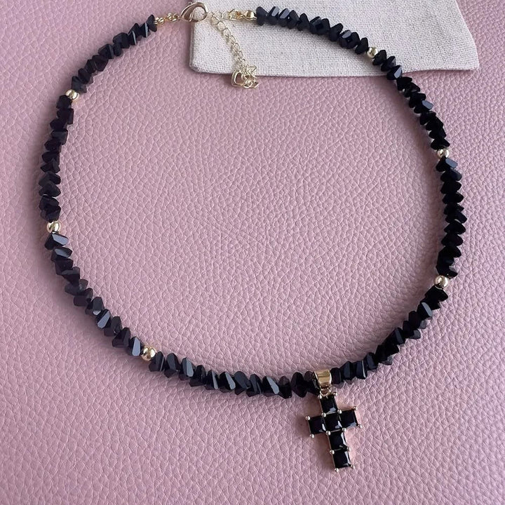Christianartworkshop Armband mit facettiertem Kristallperlenkreuz: Symbol funkelnden himmlischen Segens - image 14