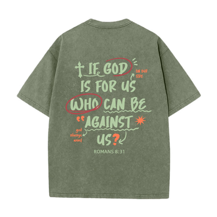Christianartworkshop Wenn Gott für uns ist – Boxy Washed T-Shirt - image 4