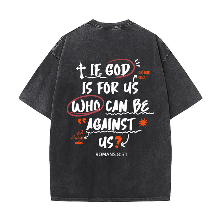 Christianartworkshop Wenn Gott für uns ist – Boxy Washed T-Shirt - image 10