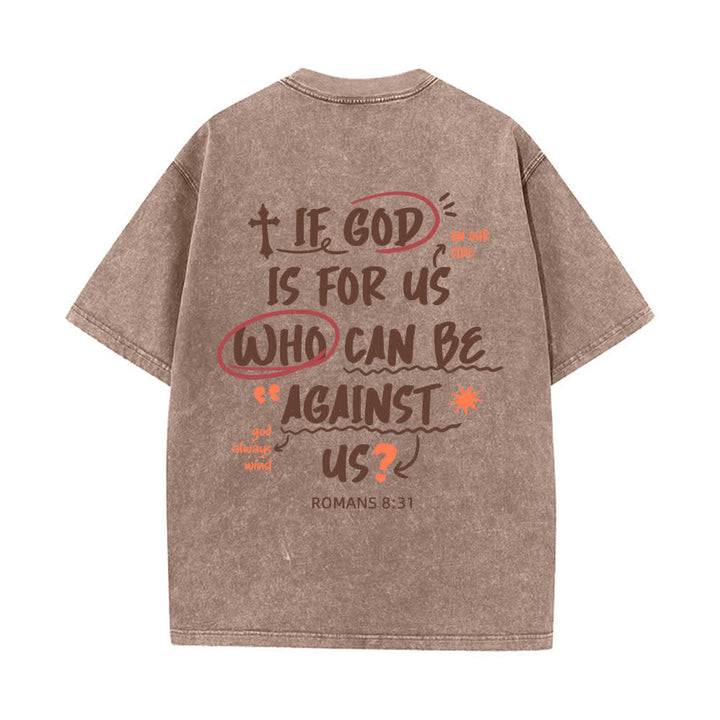 Christianartworkshop Wenn Gott für uns ist – Boxy Washed T-Shirt - image 16