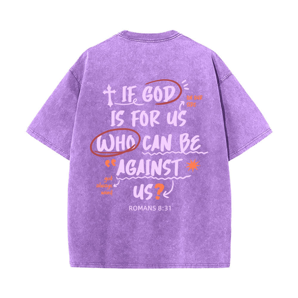 Christianartworkshop Wenn Gott für uns ist – Boxy Washed T-Shirt - image 22