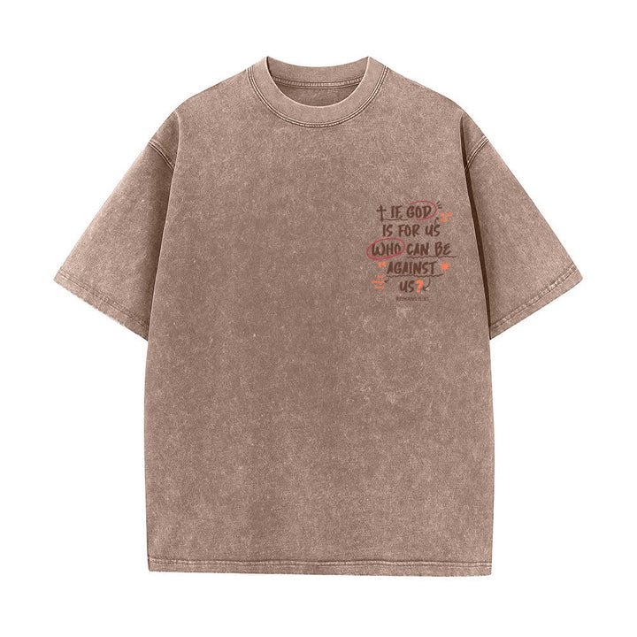 Christianartworkshop Wenn Gott für uns ist – Boxy Washed T-Shirt - image 17