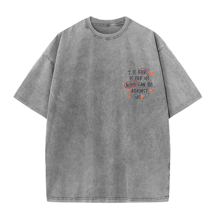 Christianartworkshop Wenn Gott für uns ist – Boxy Washed T-Shirt - image 14