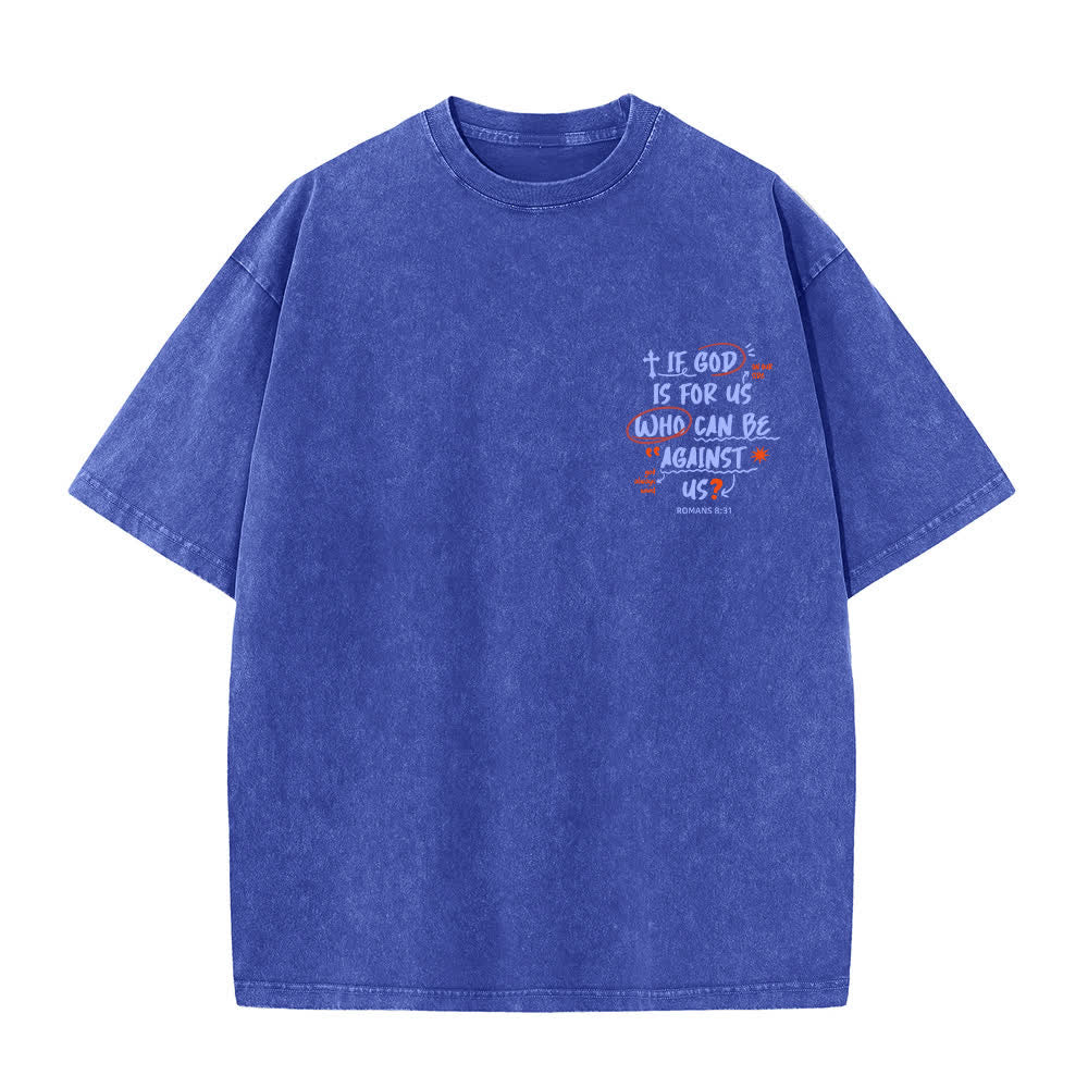 Christianartworkshop Wenn Gott für uns ist – Boxy Washed T-Shirt - image 20