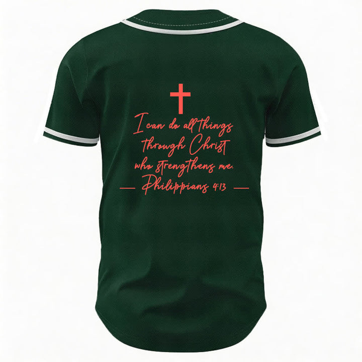 Christianartworkshop Jesus Christus 33 Hellblaues Mesh-Baseballtrikot - image 37