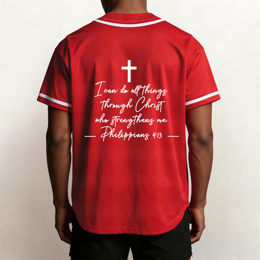 Christianartworkshop Jesus Christus 33 Hellblaues Mesh-Baseballtrikot - image 48