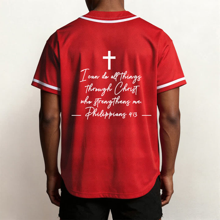 Christianartworkshop Jesus Christus 33 Hellblaues Mesh-Baseballtrikot - image 48