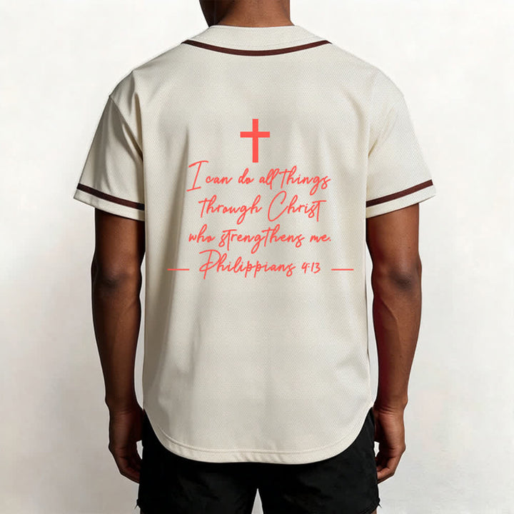 Christianartworkshop Jesus Christus 33 Hellblaues Mesh-Baseballtrikot - image 27