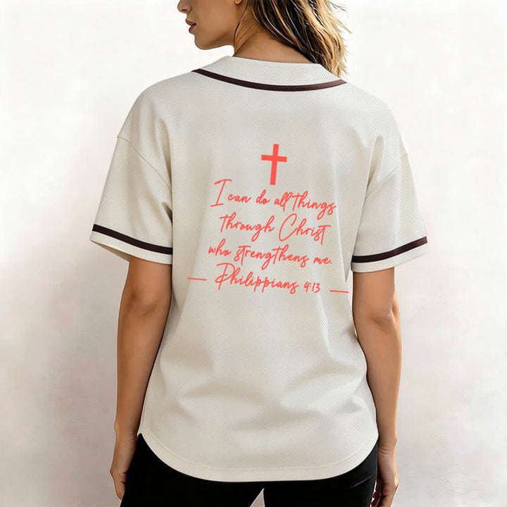 Christianartworkshop Jesus Christus 33 Hellblaues Mesh-Baseballtrikot - image 25