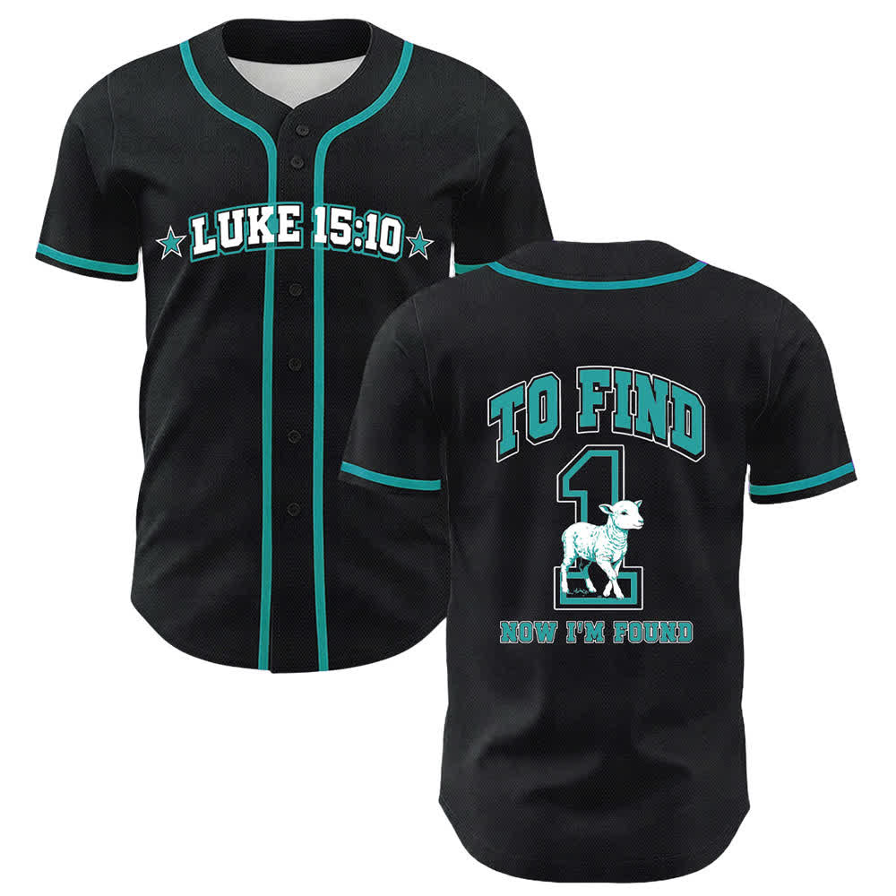 Christianartworkshop Lukas 15:10 Gefundenes Schaf-Mesh-Baseballtrikot - Lake Blue - 5XL - image 9