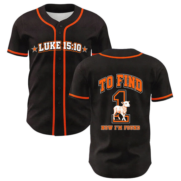 Christianartworkshop Lukas 15:10 Gefundenes Schaf-Mesh-Baseballtrikot - Orange - 5XL - image 18