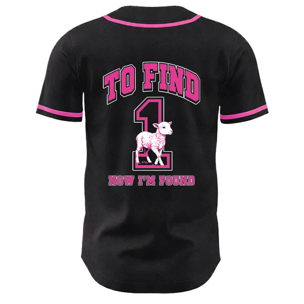 Christianartworkshop Lukas 15:10 Gefundenes Schaf-Mesh-Baseballtrikot - image 22