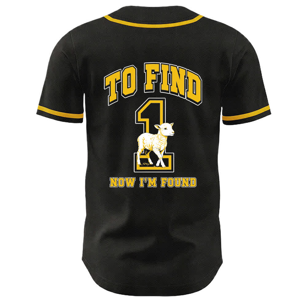 Christianartworkshop Lukas 15:10 Gefundenes Schaf-Mesh-Baseballtrikot - image 25