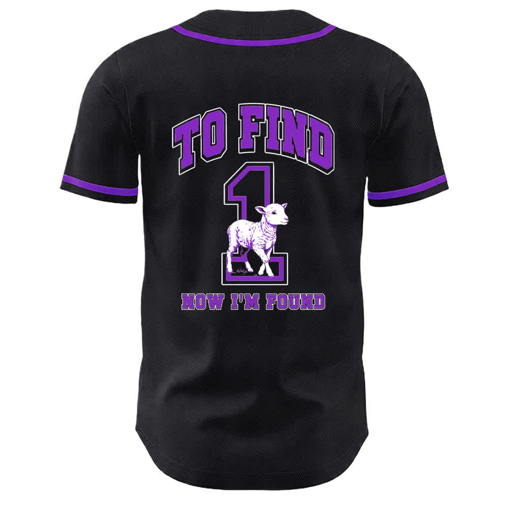 Christianartworkshop Lukas 15:10 Gefundenes Schaf-Mesh-Baseballtrikot - image 16
