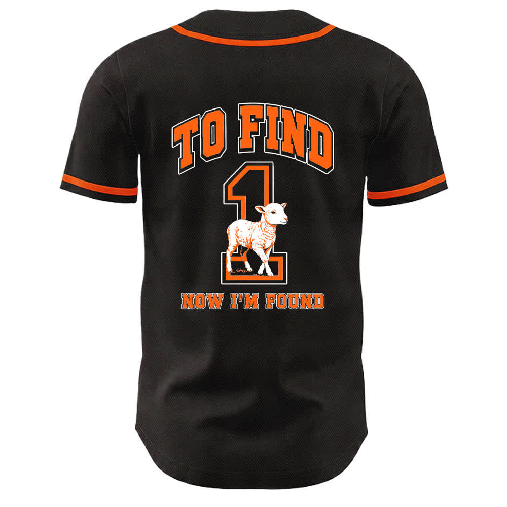 Christianartworkshop Lukas 15:10 Gefundenes Schaf-Mesh-Baseballtrikot - image 19