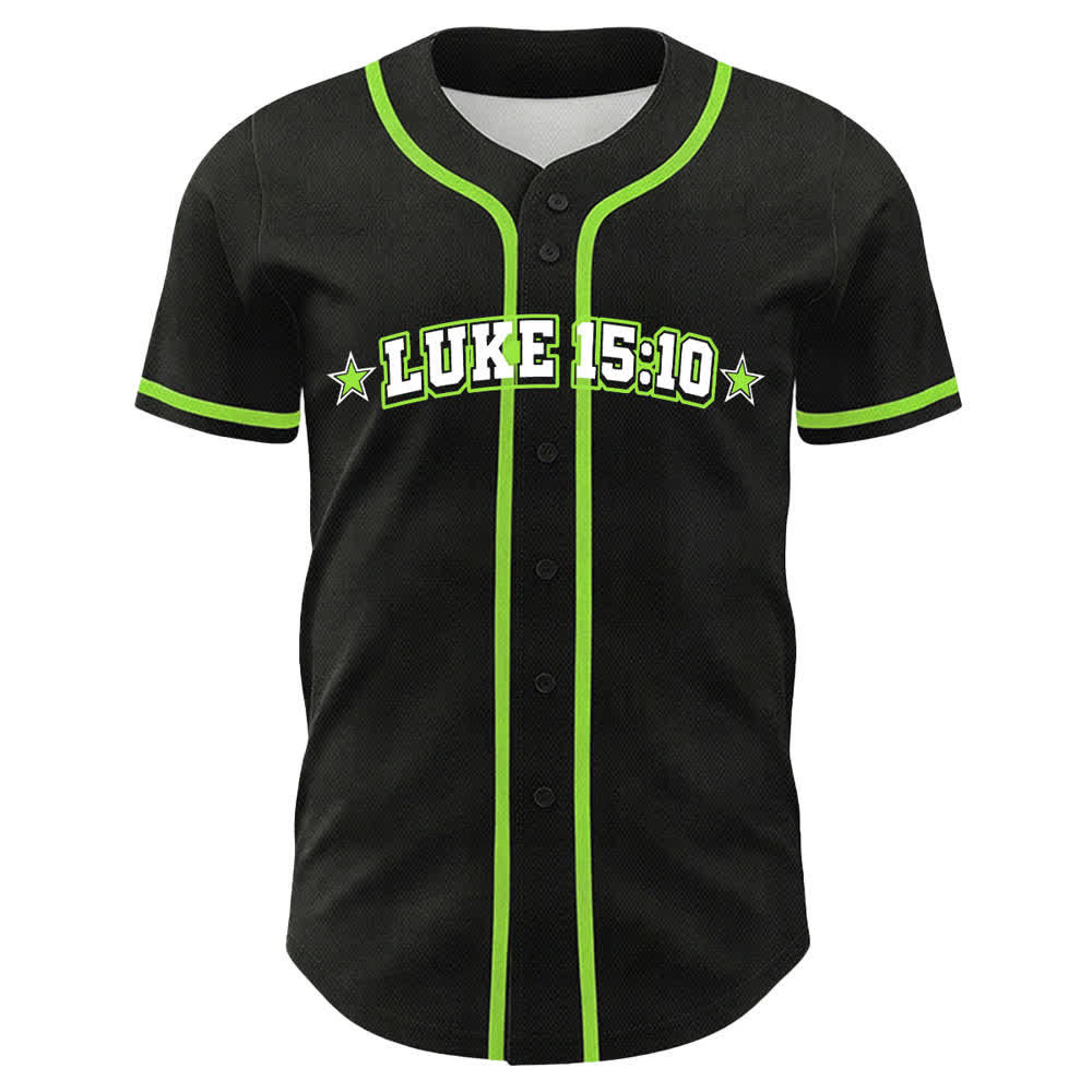 Christianartworkshop Lukas 15:10 Gefundenes Schaf Baseballtrikot - image 8