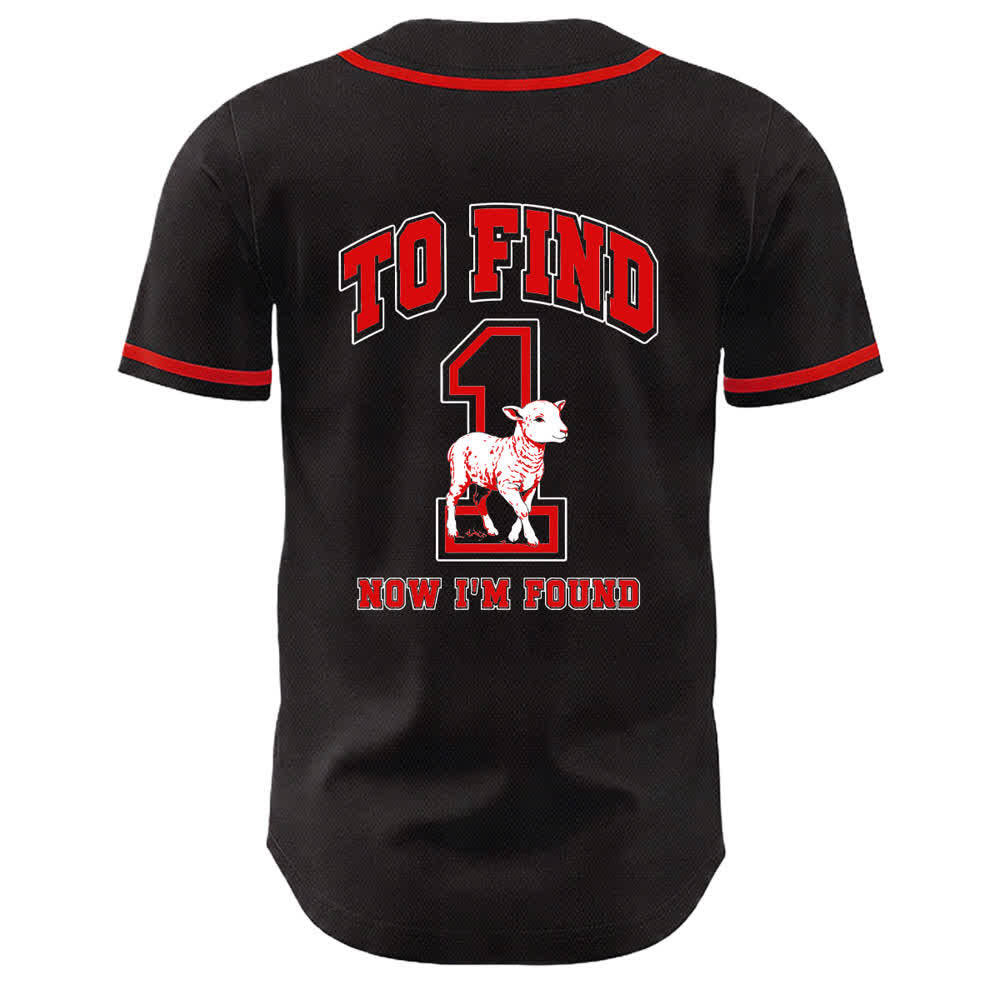 Christianartworkshop Lukas 15:10 Gefundenes Schaf-Mesh-Baseballtrikot - image 13