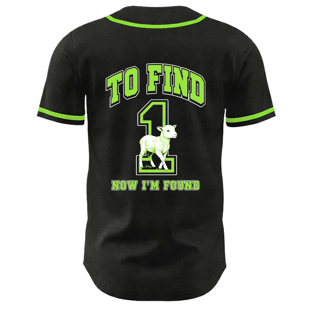 Christianartworkshop Lukas 15:10 Gefundenes Schaf-Mesh-Baseballtrikot - image 7