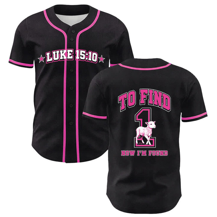 Christianartworkshop Lukas 15:10 Gefundenes Schaf-Mesh-Baseballtrikot - Rosa - 5XL - image 21