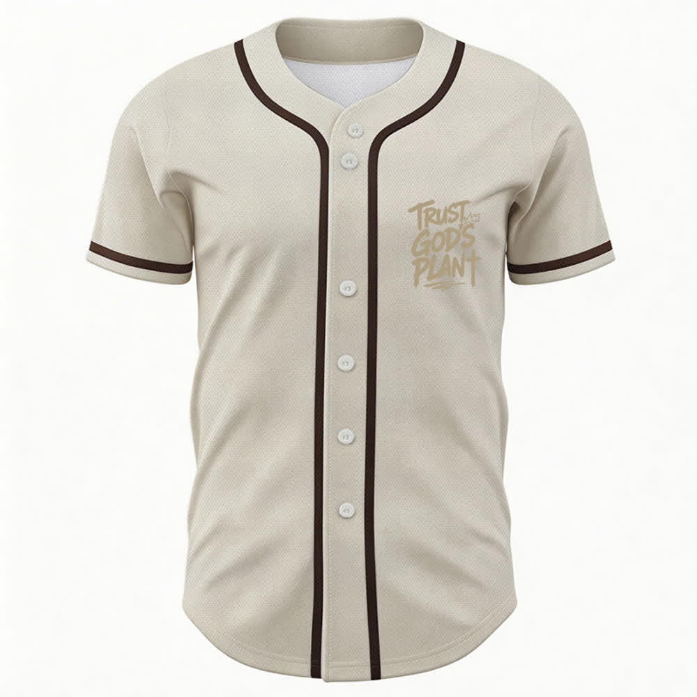Christianartworkshop Vertraue auf Gottes Plan – Baseballtrikot mit Mesh-Knopfleiste - image 23