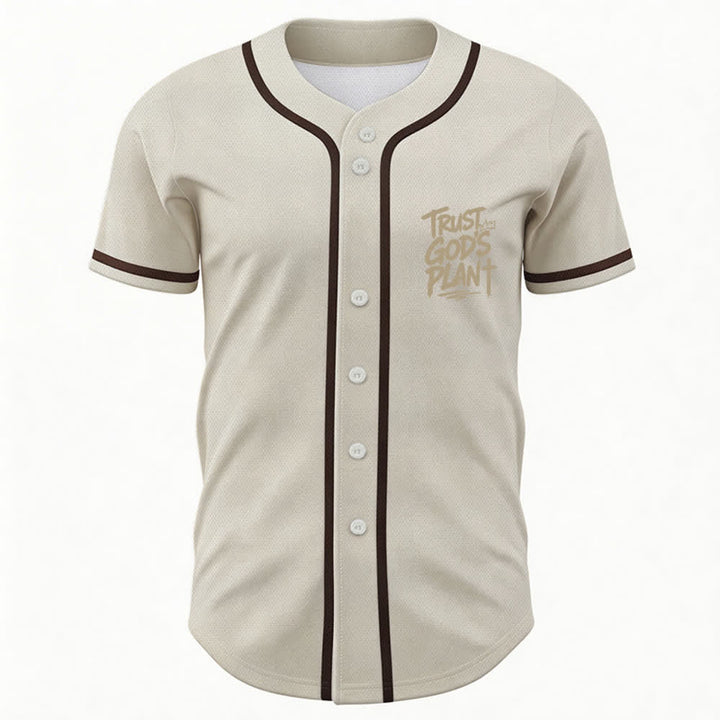 Christianartworkshop Vertraue auf Gottes Plan – Baseballtrikot mit Mesh-Knopfleiste - image 23