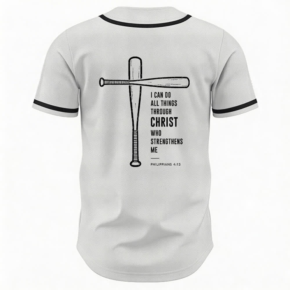 Christianartworkshop Schwarzes Baseballtrikot mit Mesh-Einsatz und Rückenausschnitt - image 8