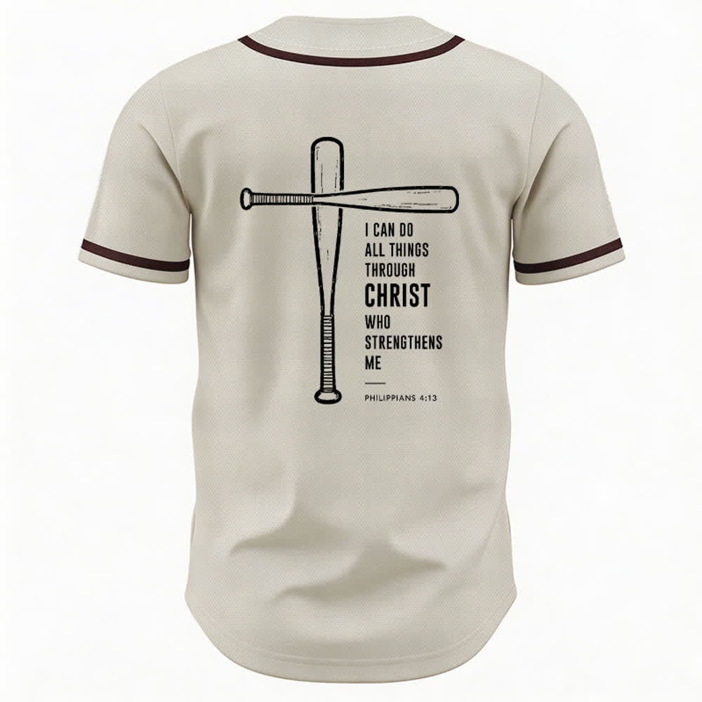 Christianartworkshop Schwarzes Baseballtrikot mit Mesh-Einsatz und Rückenausschnitt - image 29