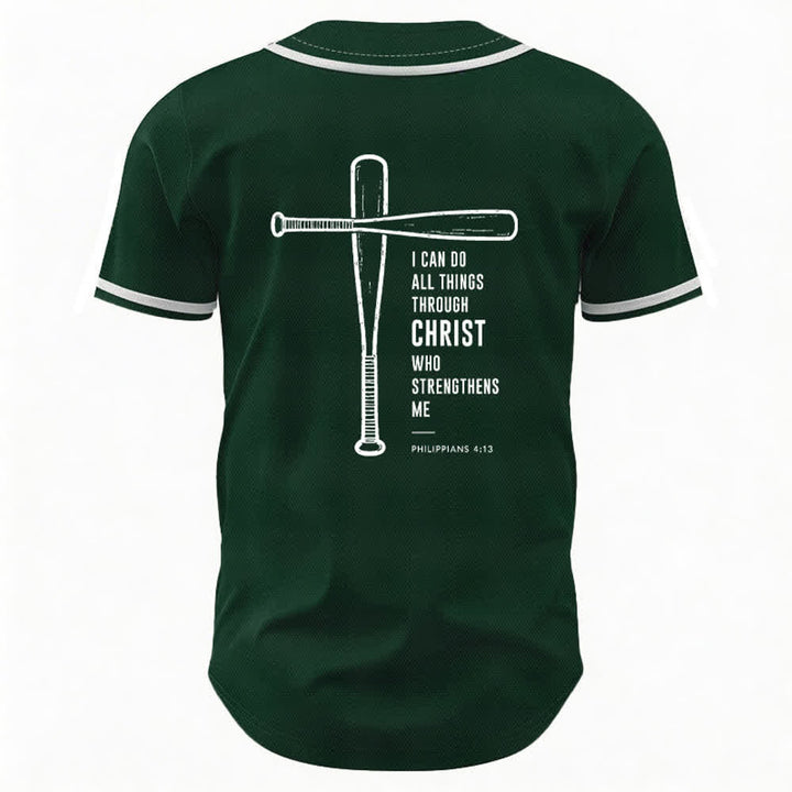 Christianartworkshop Schwarzes Baseballtrikot mit Mesh-Einsatz und Rückenausschnitt - image 22