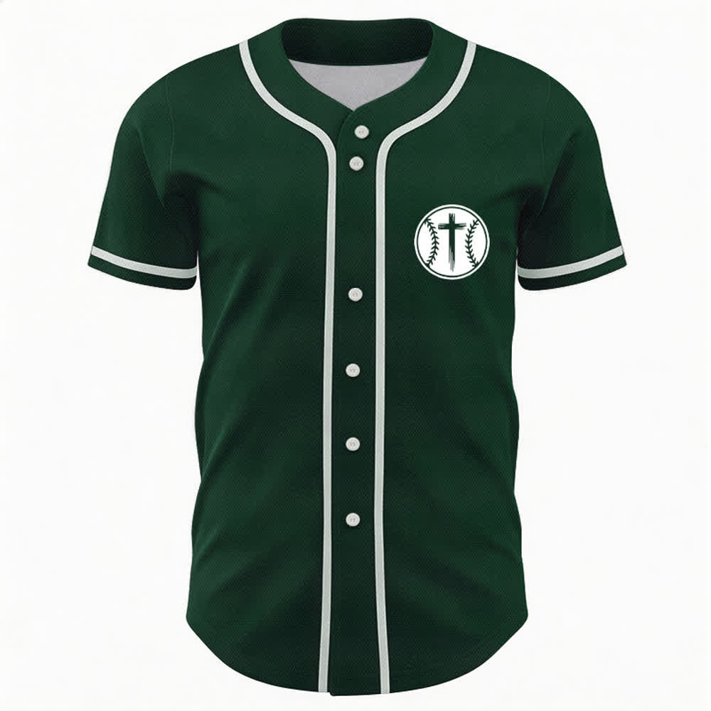 Christianartworkshop ICH KANN ALLES DURCH CHRISTUS TUN Baseballtrikot - image 23