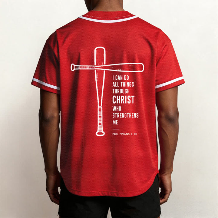 Christianartworkshop Schwarzes Baseballtrikot mit Mesh-Einsatz und Rückenausschnitt - image 47