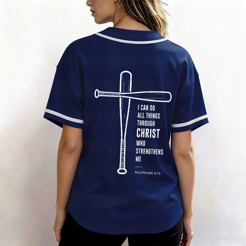 Christianartworkshop Schwarzes Baseballtrikot mit Mesh-Einsatz und Rückenausschnitt - image 38