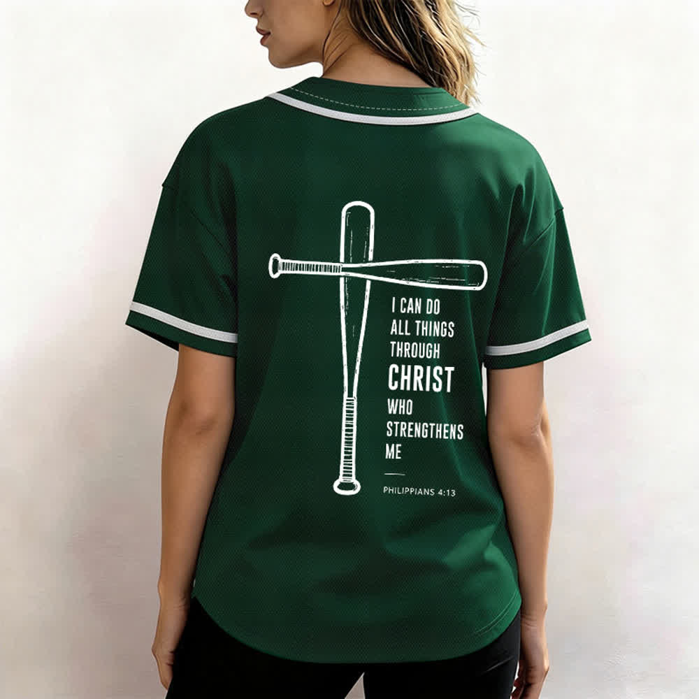 Christianartworkshop Schwarzes Baseballtrikot mit Mesh-Einsatz und Rückenausschnitt - image 24