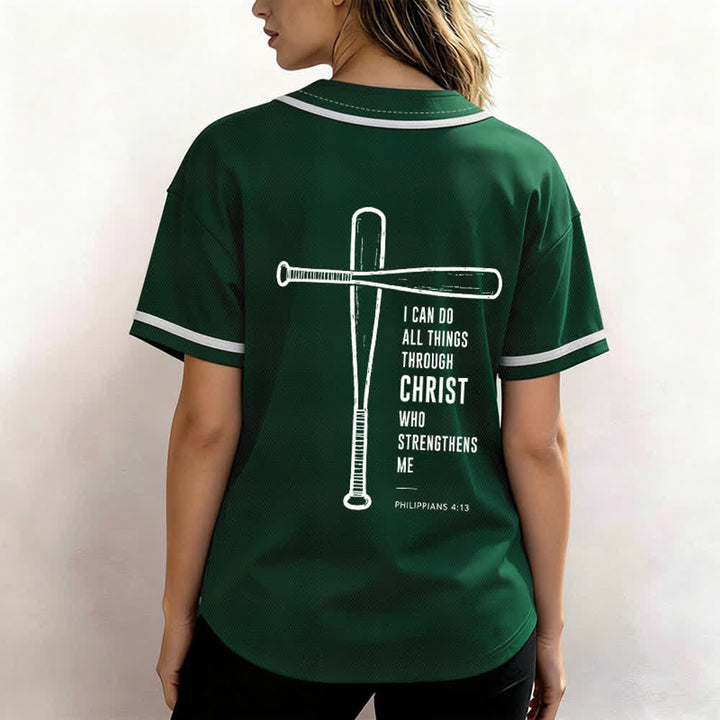 Christianartworkshop Schwarzes Baseballtrikot mit Mesh-Einsatz und Rückenausschnitt - image 24