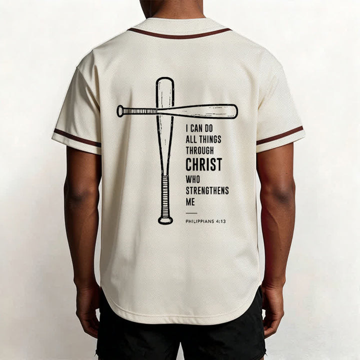 Christianartworkshop Schwarzes Baseballtrikot mit Mesh-Einsatz und Rückenausschnitt - image 33