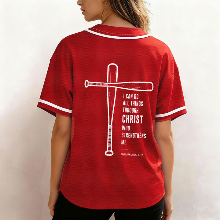 Christianartworkshop Schwarzes Baseballtrikot mit Mesh-Einsatz und Rückenausschnitt - image 45