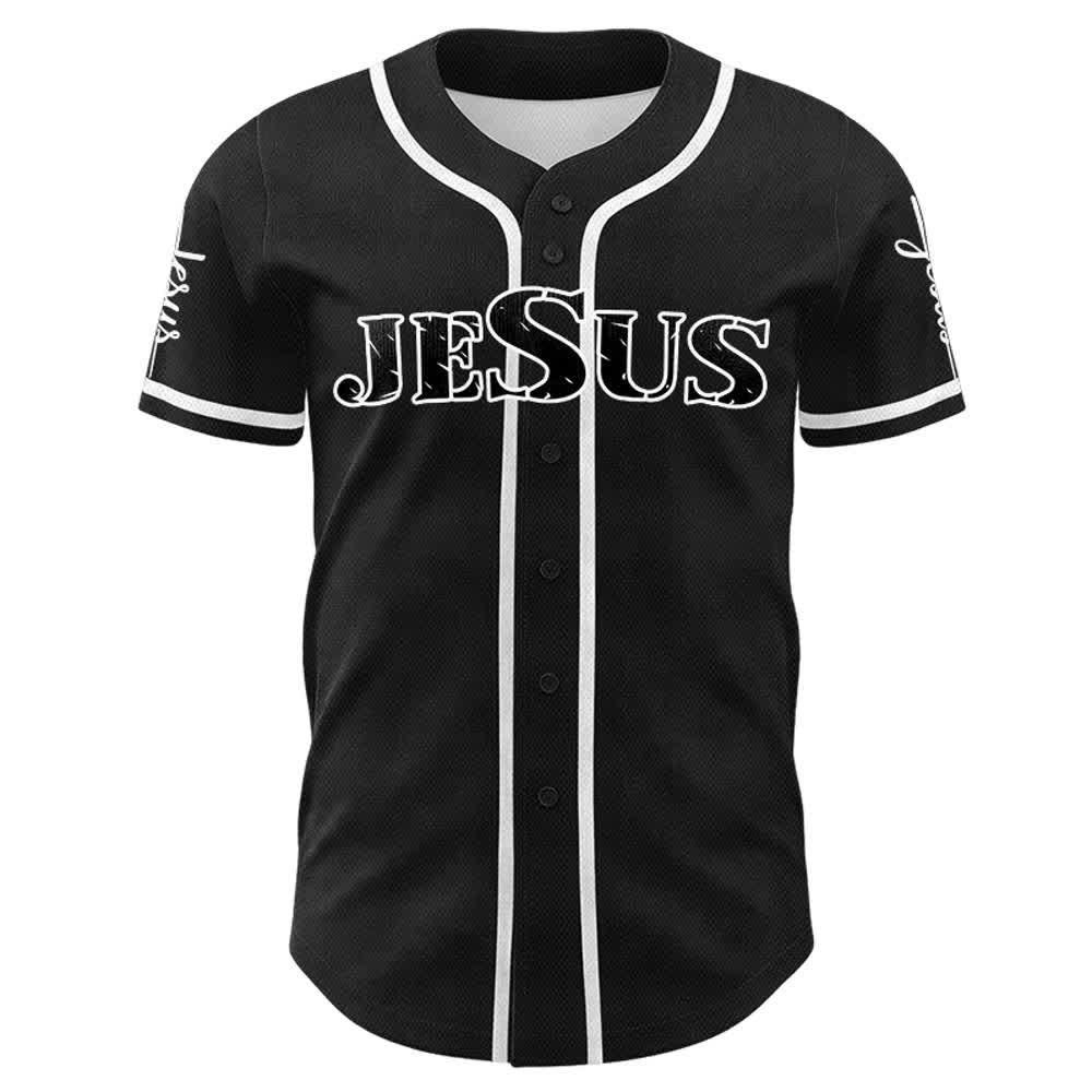 Christianartworkshop Jesus Kreuz Nagel und Dornenkrone Baseballtrikot - image 5