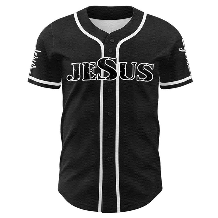 Christianartworkshop Jesus Kreuz Nagel und Dornenkrone Baseballtrikot - image 5