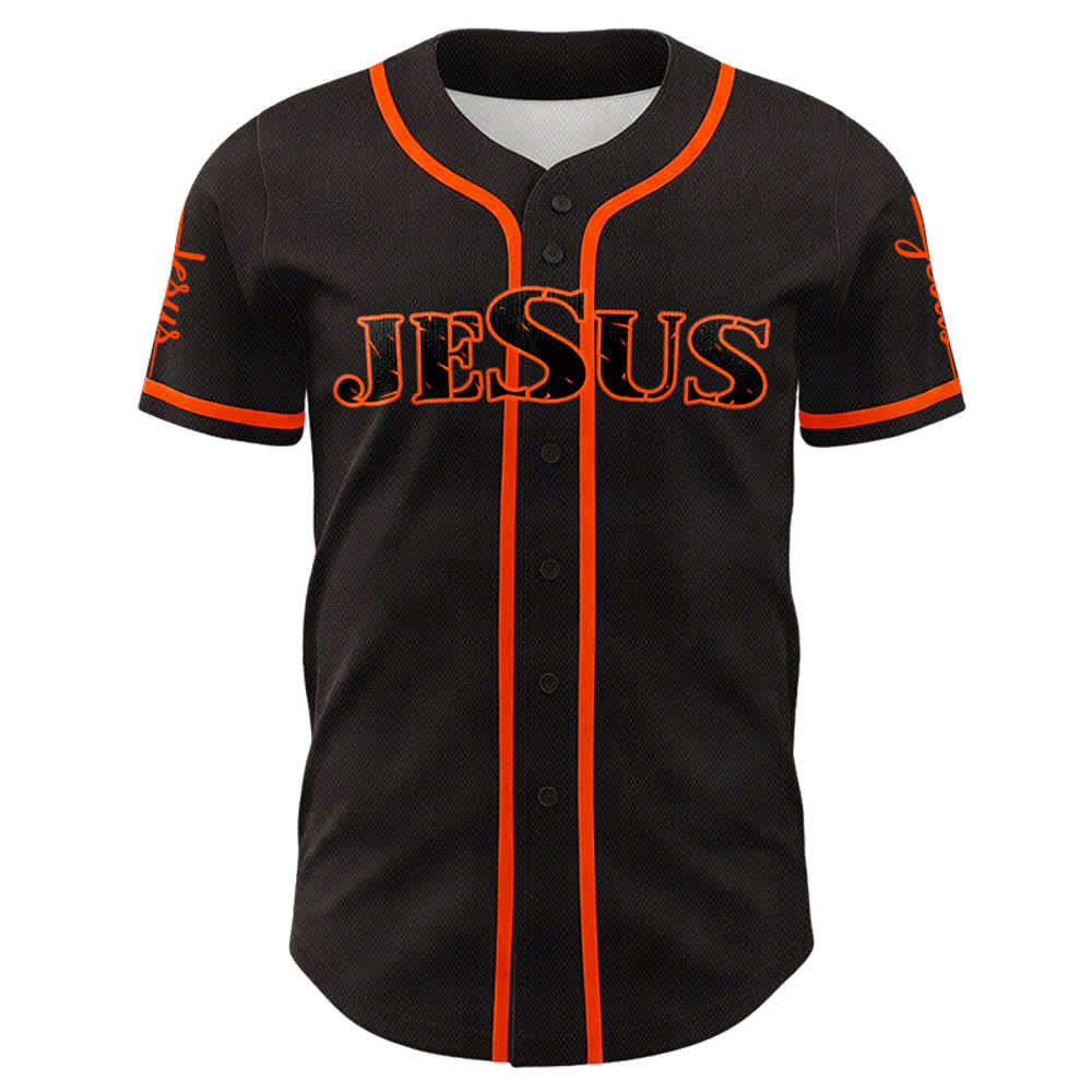 Christianartworkshop Jesus Kreuz Nagel und Dornenkrone Baseballtrikot - image 11