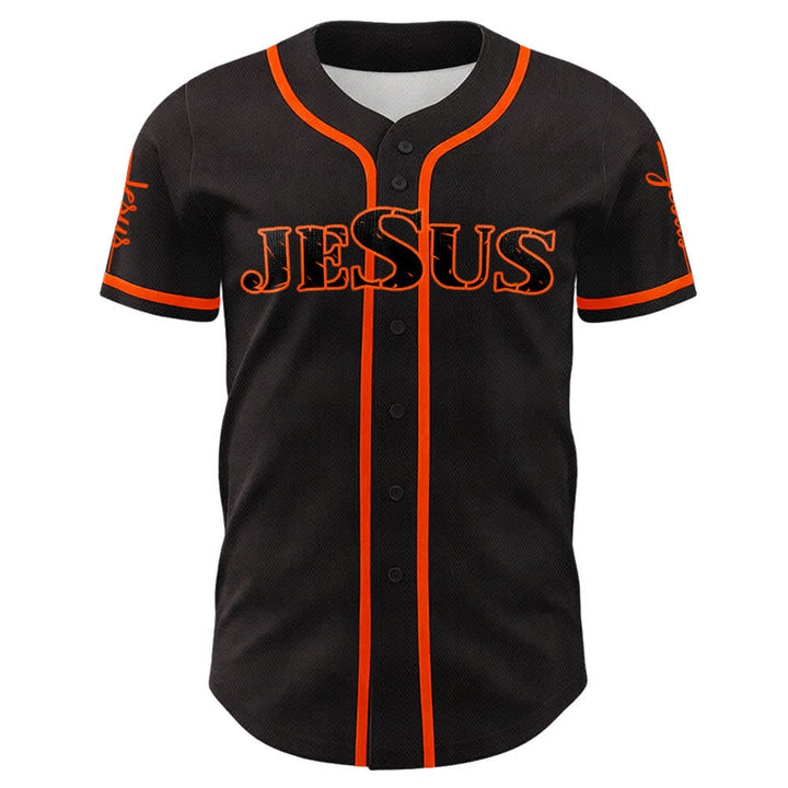 Christianartworkshop Jesus Kreuz Nagel und Dornenkrone Baseballtrikot - image 11