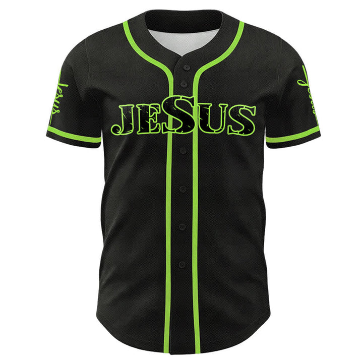 Christianartworkshop Jesus Kreuz Nagel und Dornenkrone Baseballtrikot - image 23