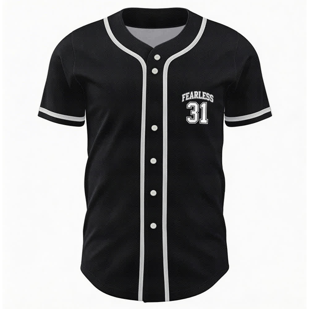 Christianartworkshop Baseballtrikot mit dem Aufdruck „Furchtloser Glaube“ aus Sprüche 31 (Unisex) - image 2