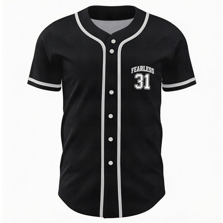 Christianartworkshop Baseballtrikot mit dem Aufdruck „Furchtloser Glaube“ aus Sprüche 31 (Unisex) - image 2