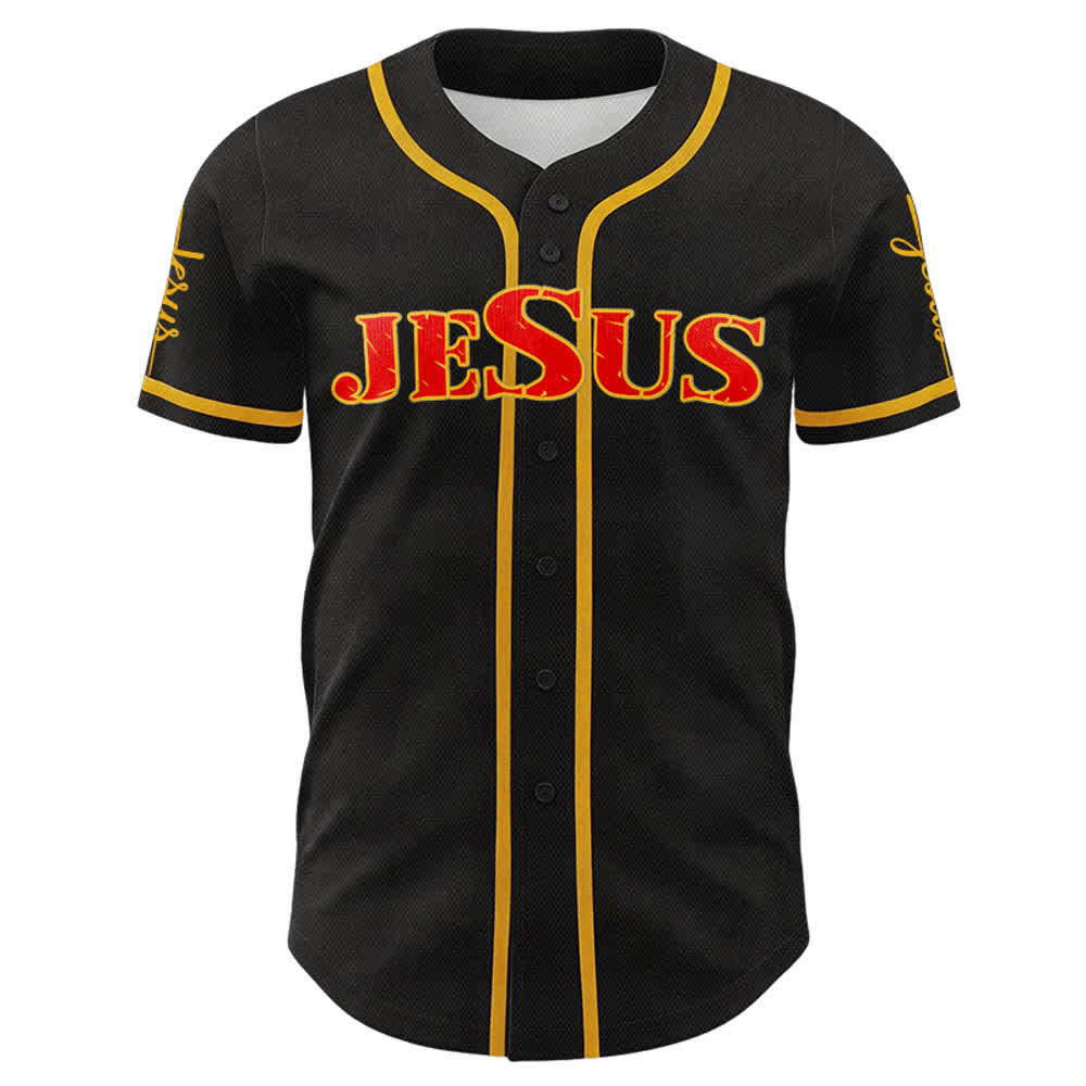 Christianartworkshop Jesus Kreuz Nagel und Dornenkrone Baseballtrikot - image 29