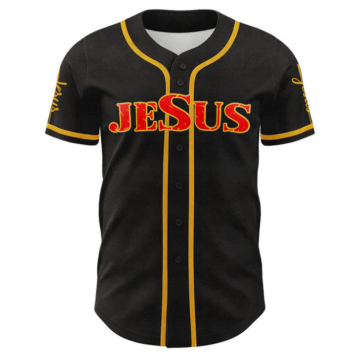 Christianartworkshop Jesus Kreuz Nagel und Dornenkrone Baseballtrikot - image 29