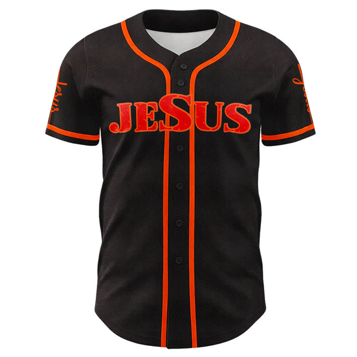Christianartworkshop Jesus Kreuz Nagel und Dornenkrone Baseballtrikot - image 42
